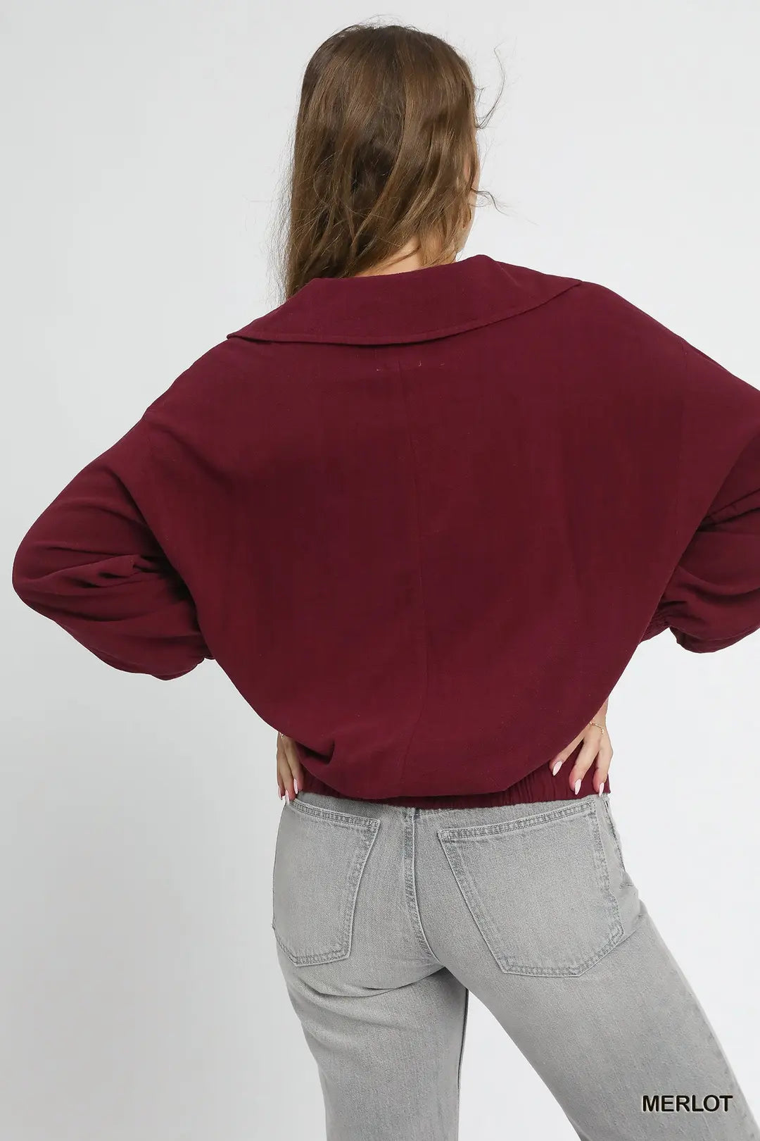 Linen Pullover Blouse