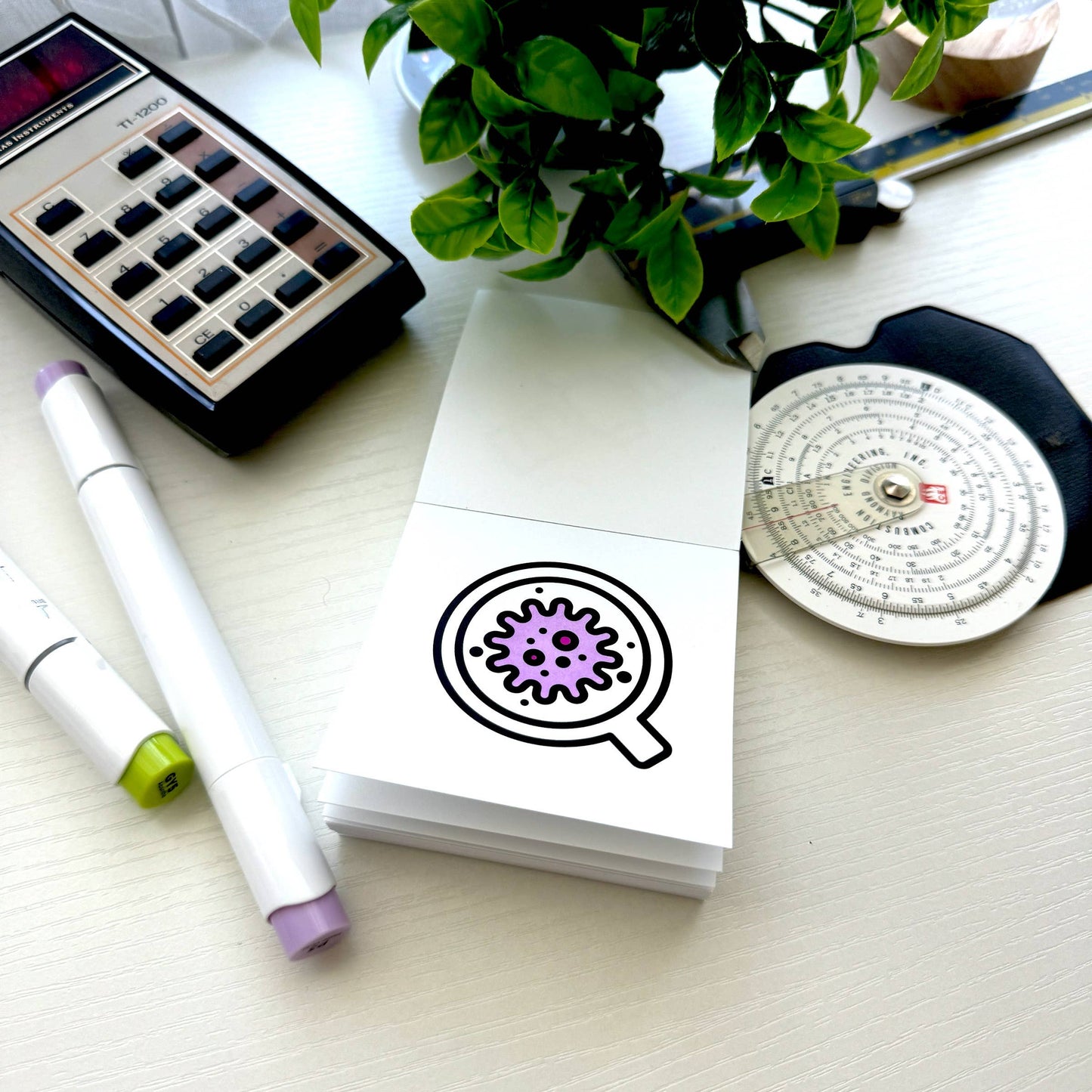 Science and Space Easy Tear Mini Coloring Book for Adult