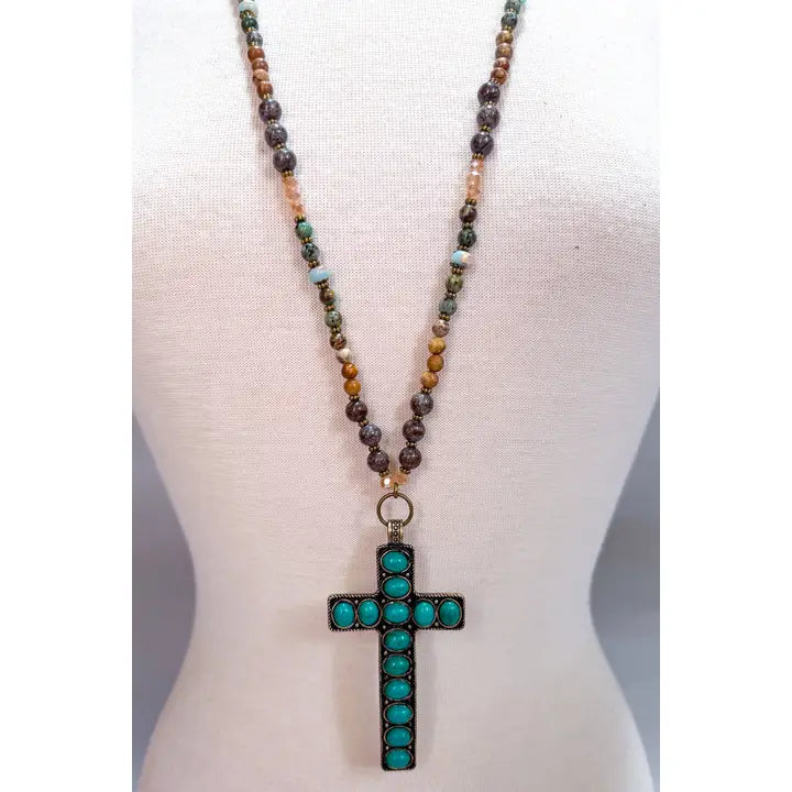 Genesis Cross Necklace