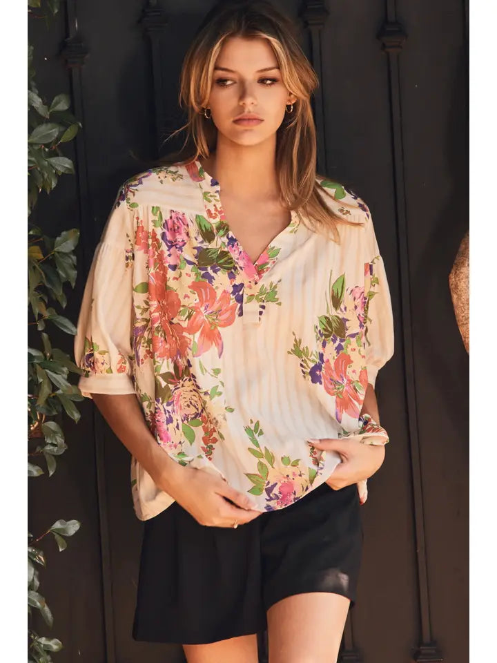Floral Printed Blouse