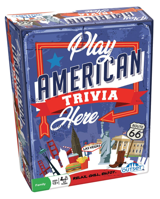 Play American Trivia Here Board Game