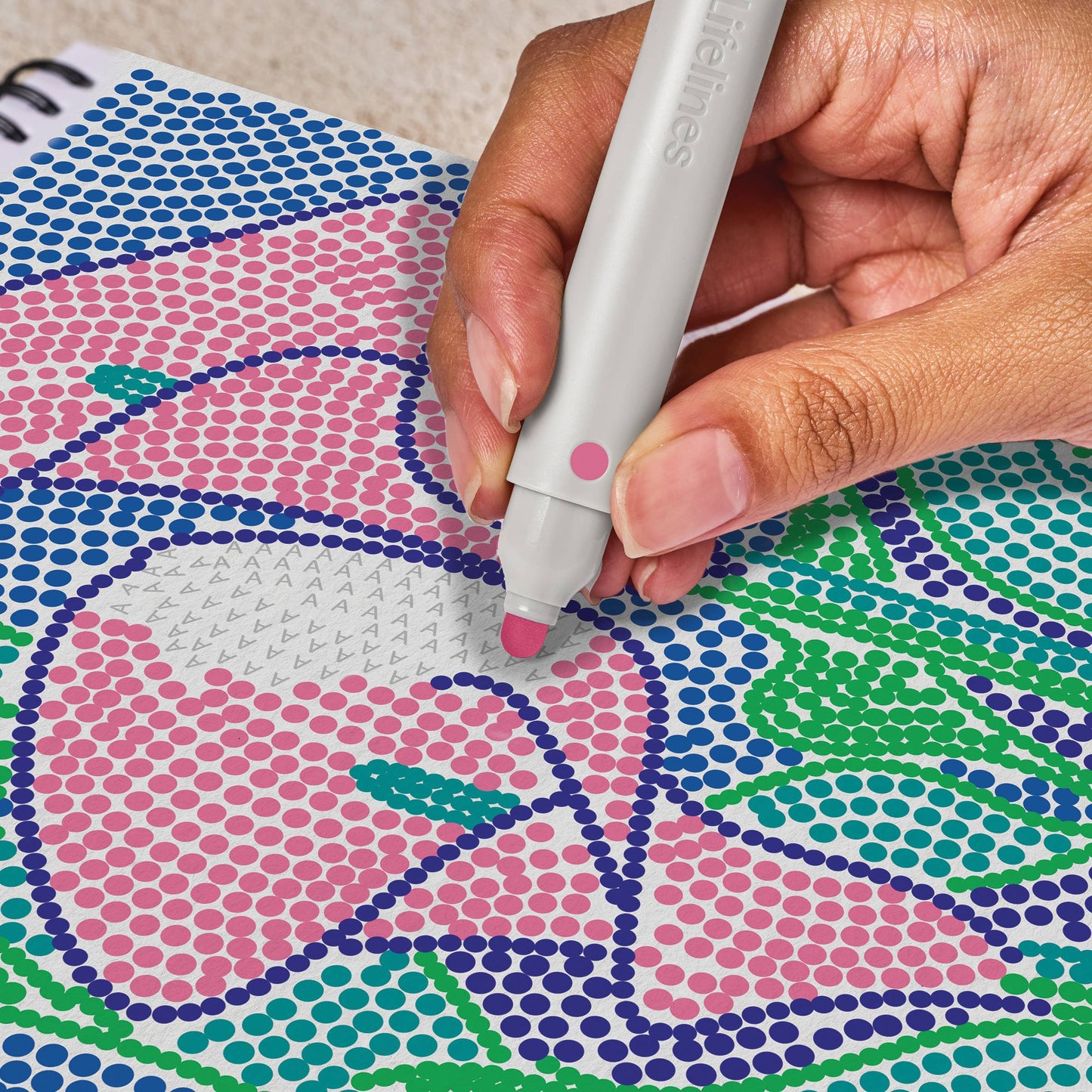 FlowArt -Dot by Letter- Botanicals