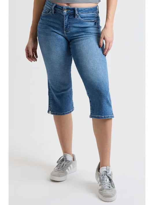 High Rise Premium Stretch Essential Capri