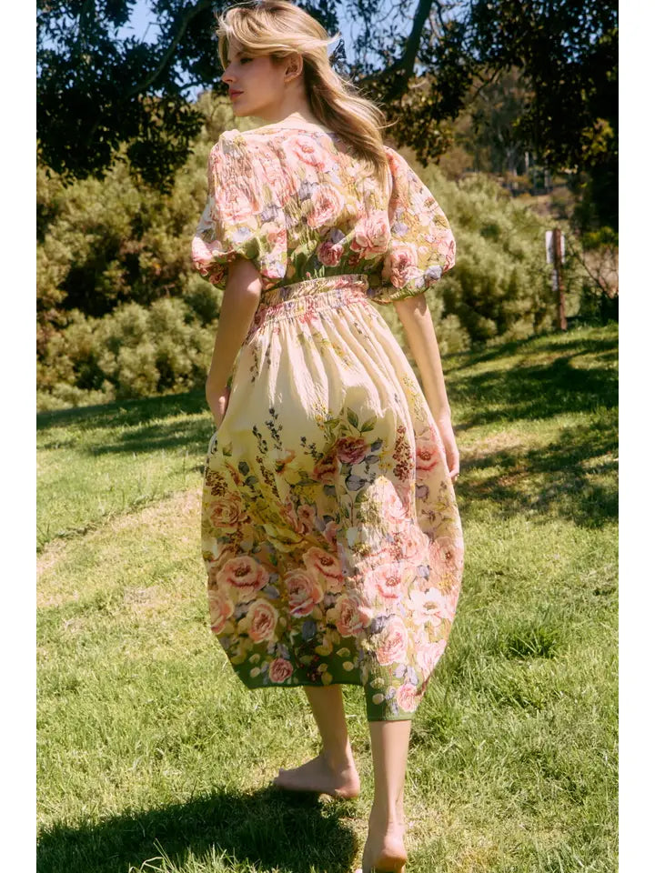 Garden Party Midi Dress