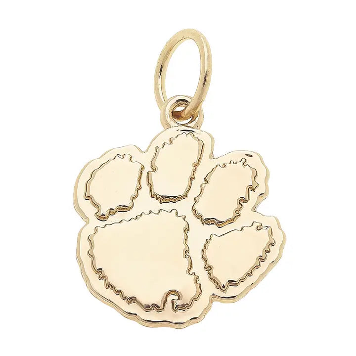 Gold Cougar Paw Charm