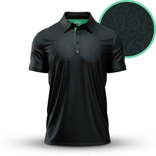 Men's Stealth Mode Dark Polo