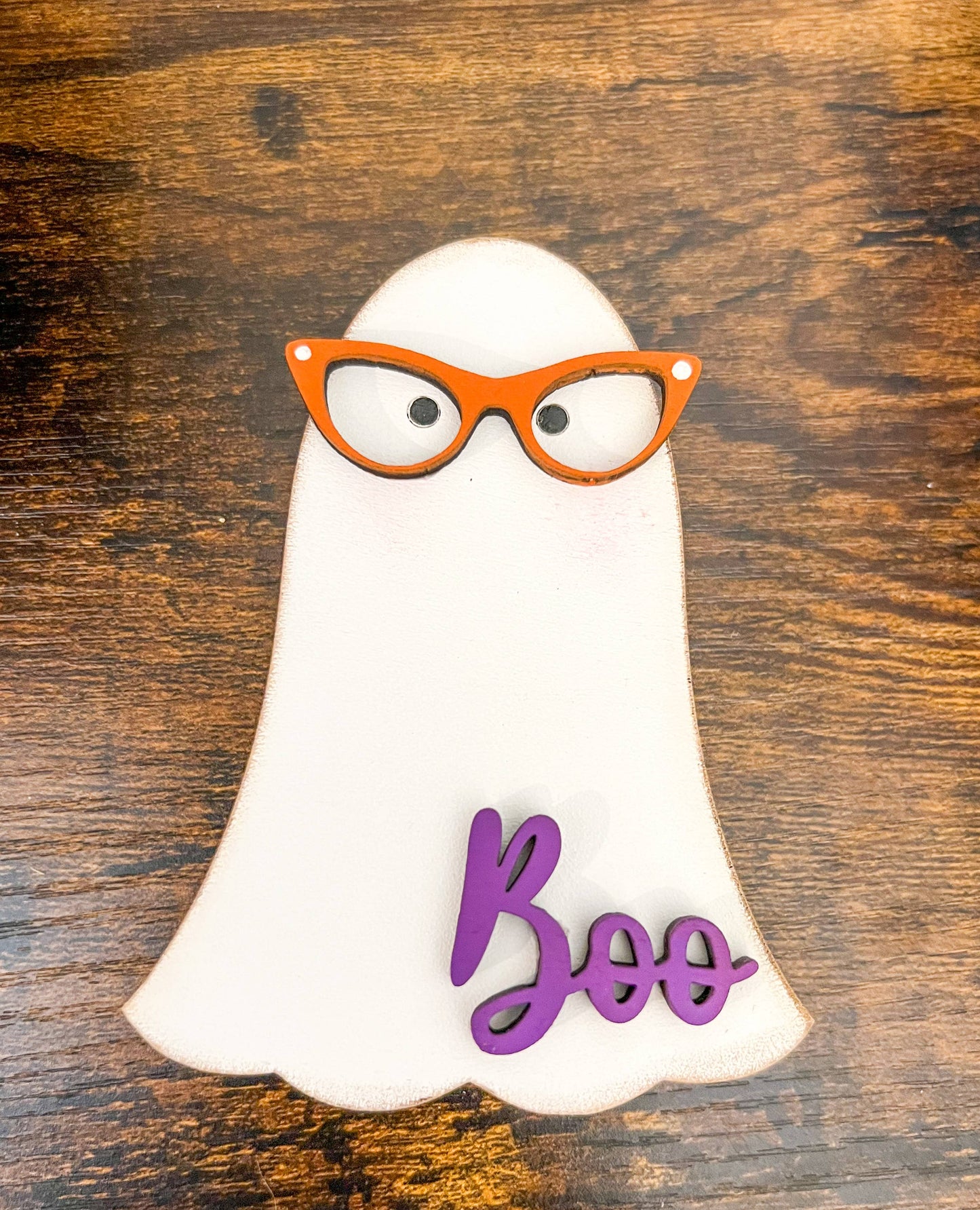 Chunky Nerdy Ghosts | Halloween Shelf Sitter Decor