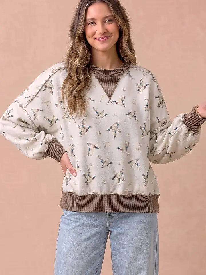 Duck Duck Camo Sweatshirt