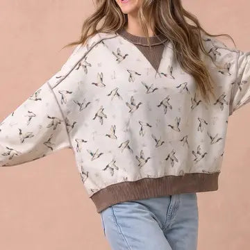 Duck Duck Camo Sweatshirt