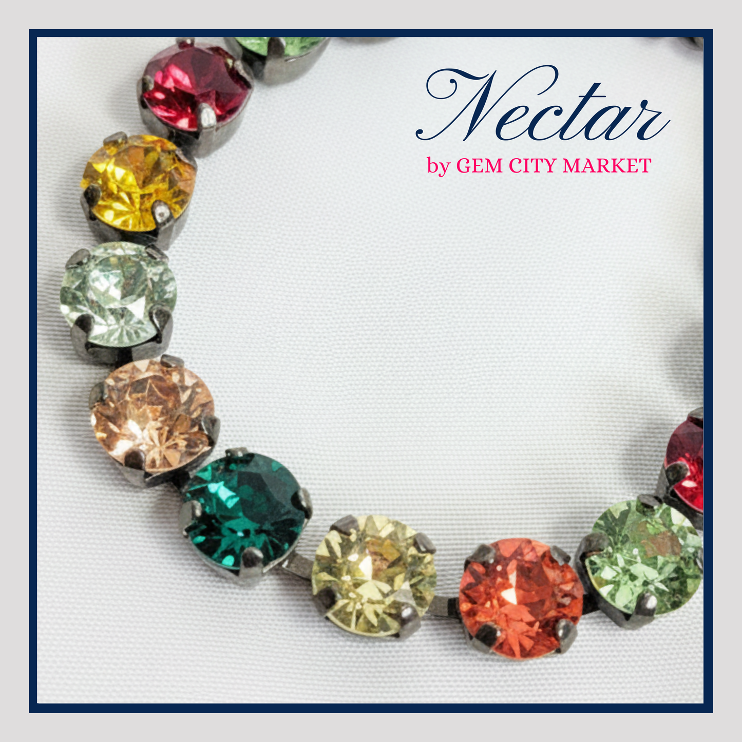 Crystal Bracelet - Autumn Glory B005