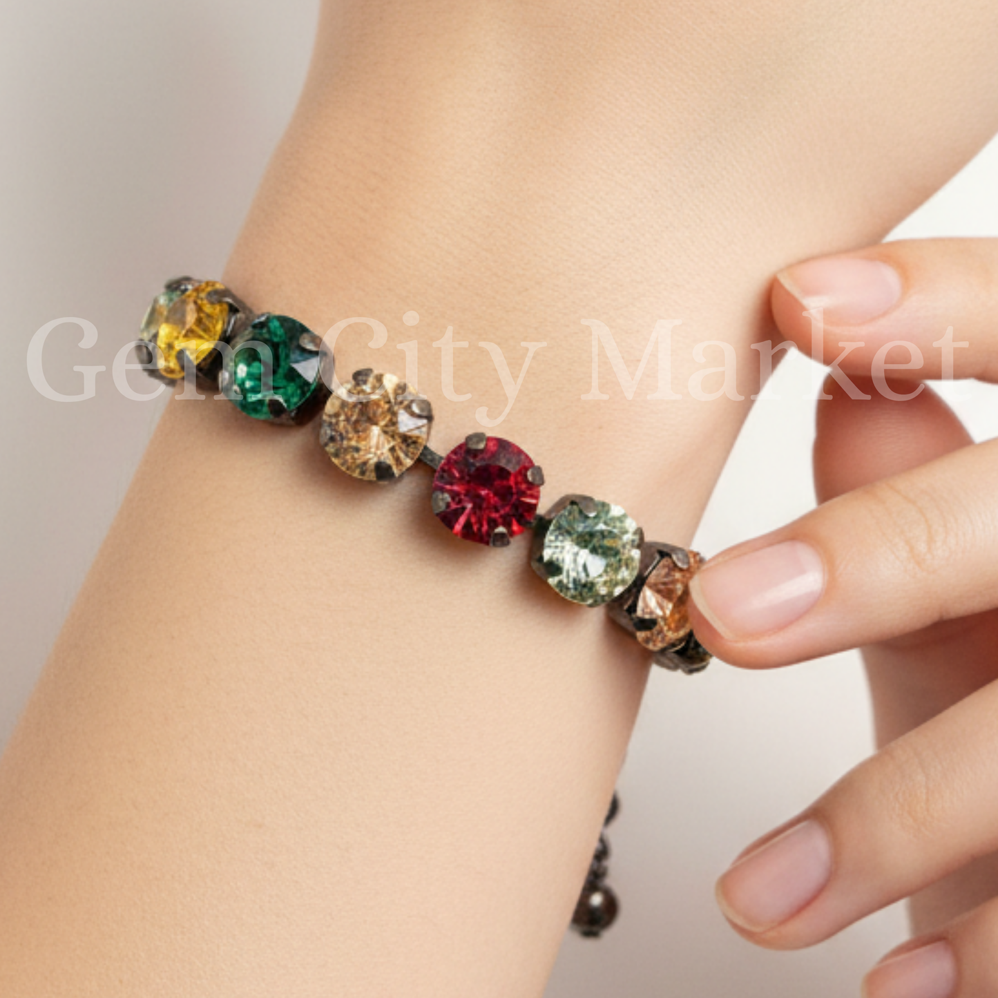Crystal Bracelet - Autumn Glory B005