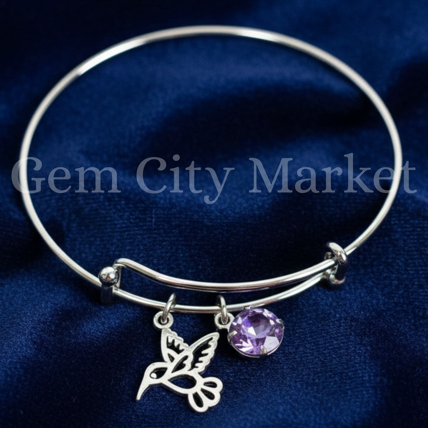 Crystal Bracelet - Hummingbird B006
