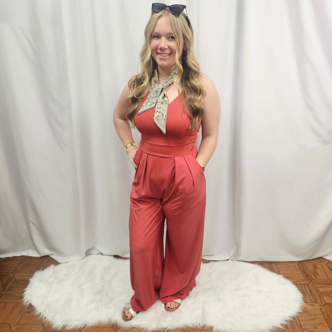 Halara Wide Leg Quick Dry Jumpsuit