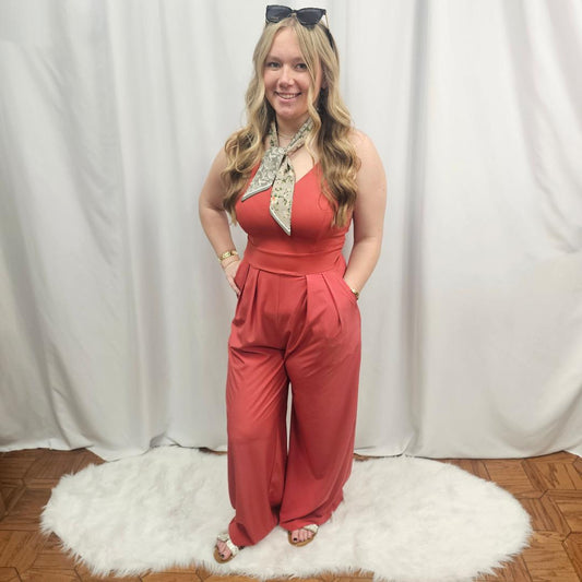 Halara Wide Leg Quick Dry Jumpsuit