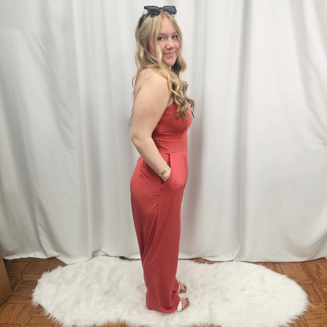 Halara Wide Leg Quick Dry Jumpsuit