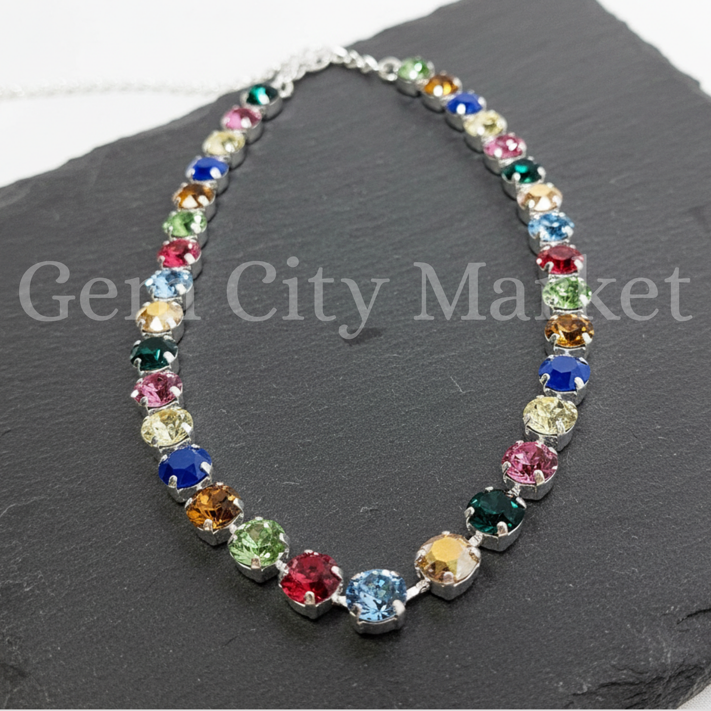Crystal Necklace - In the Garden N001