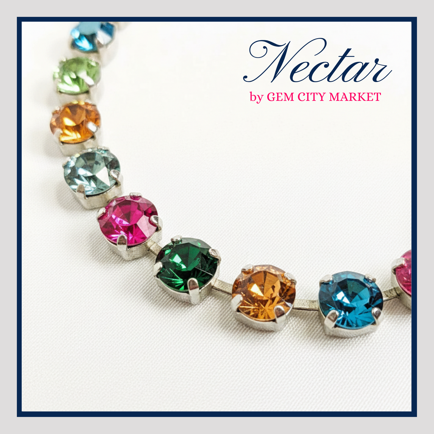 Crystal Necklace - In the Garden N001