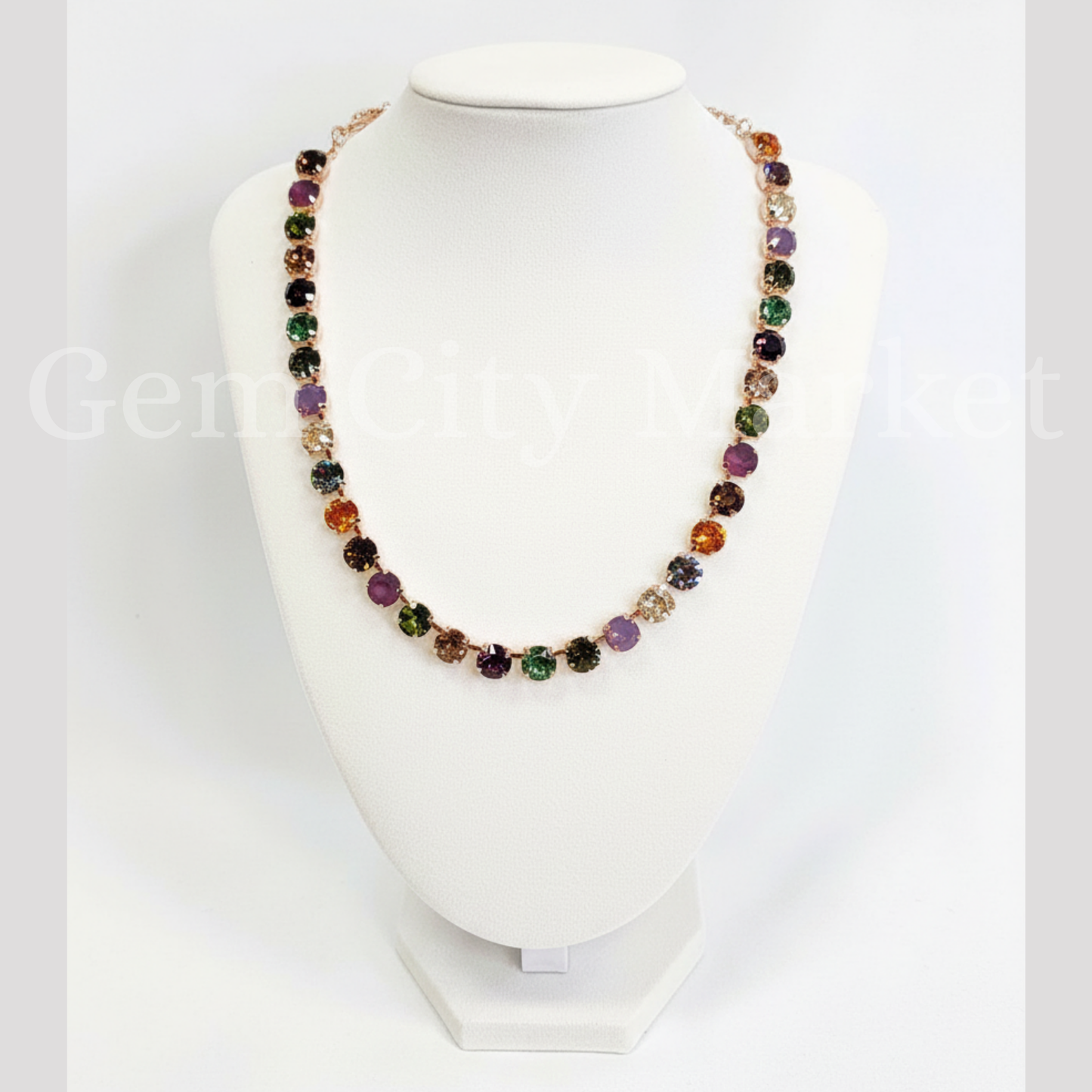 Crystal Necklace - Late Autumn N003
