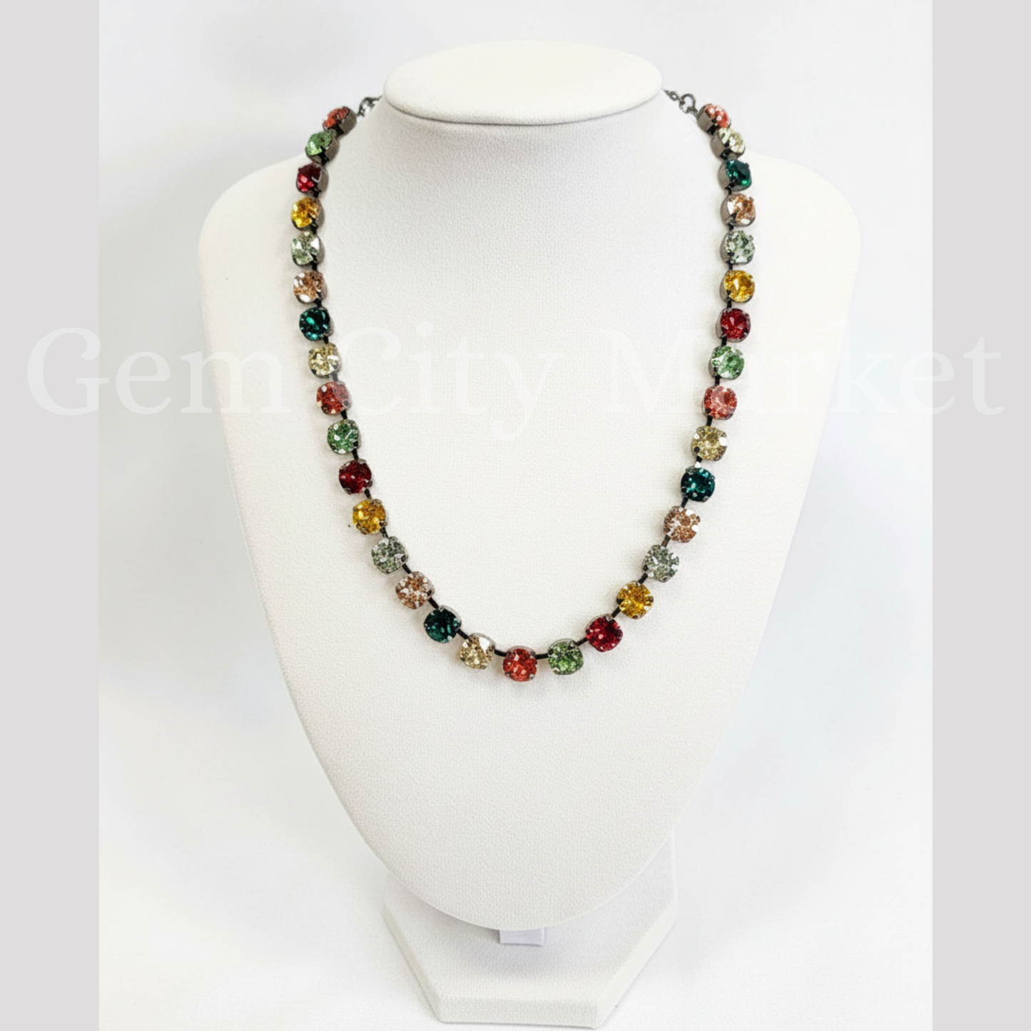 Crystal Necklace - Autumn Glory N004