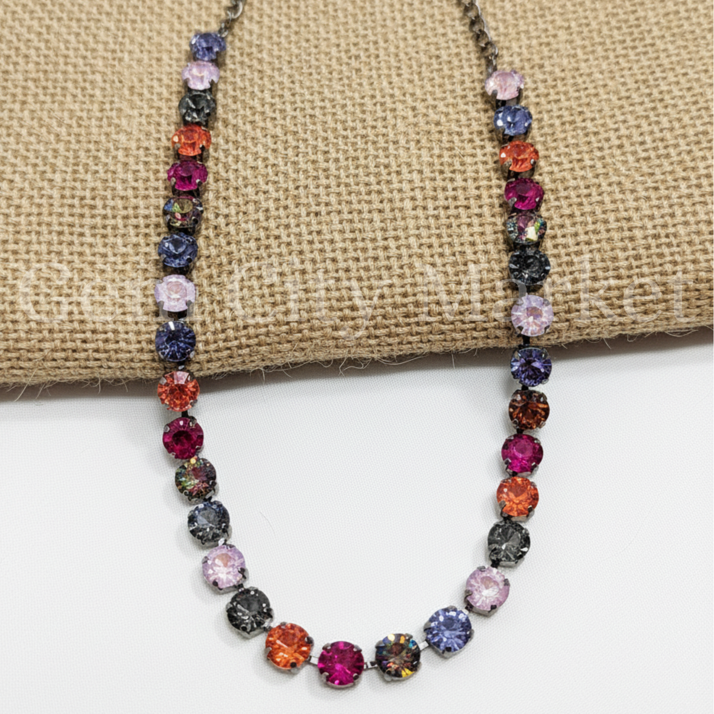 Crystal Necklace - Cosmic Bloom N021