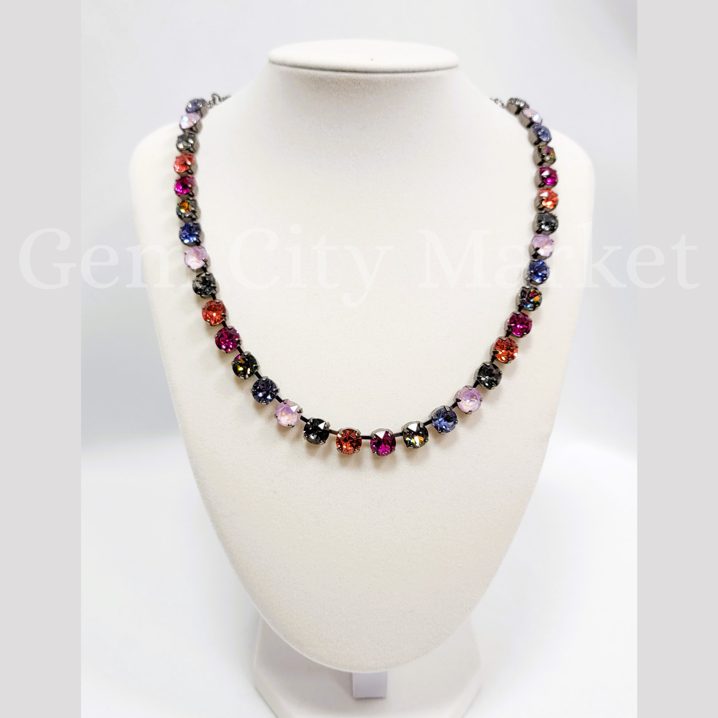 Crystal Necklace - Cosmic Bloom N021