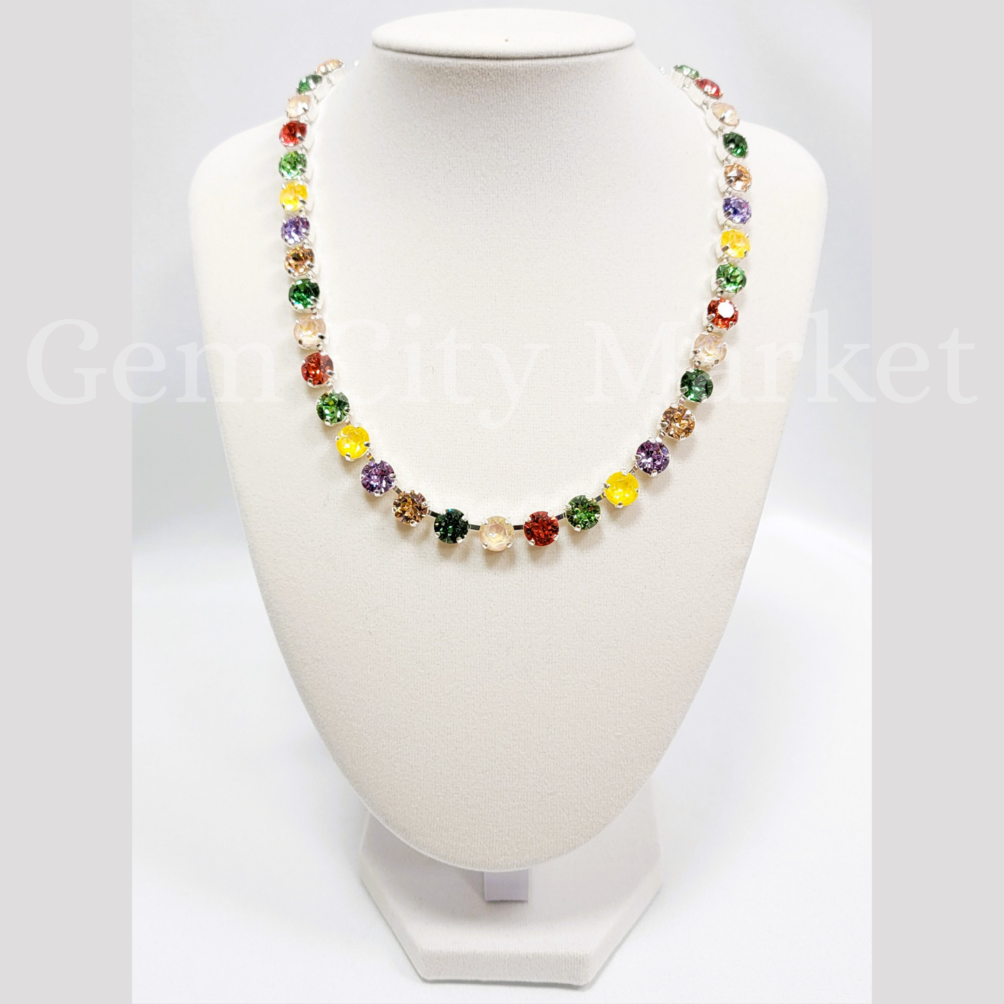Crystal Necklace - Spring Fling N023