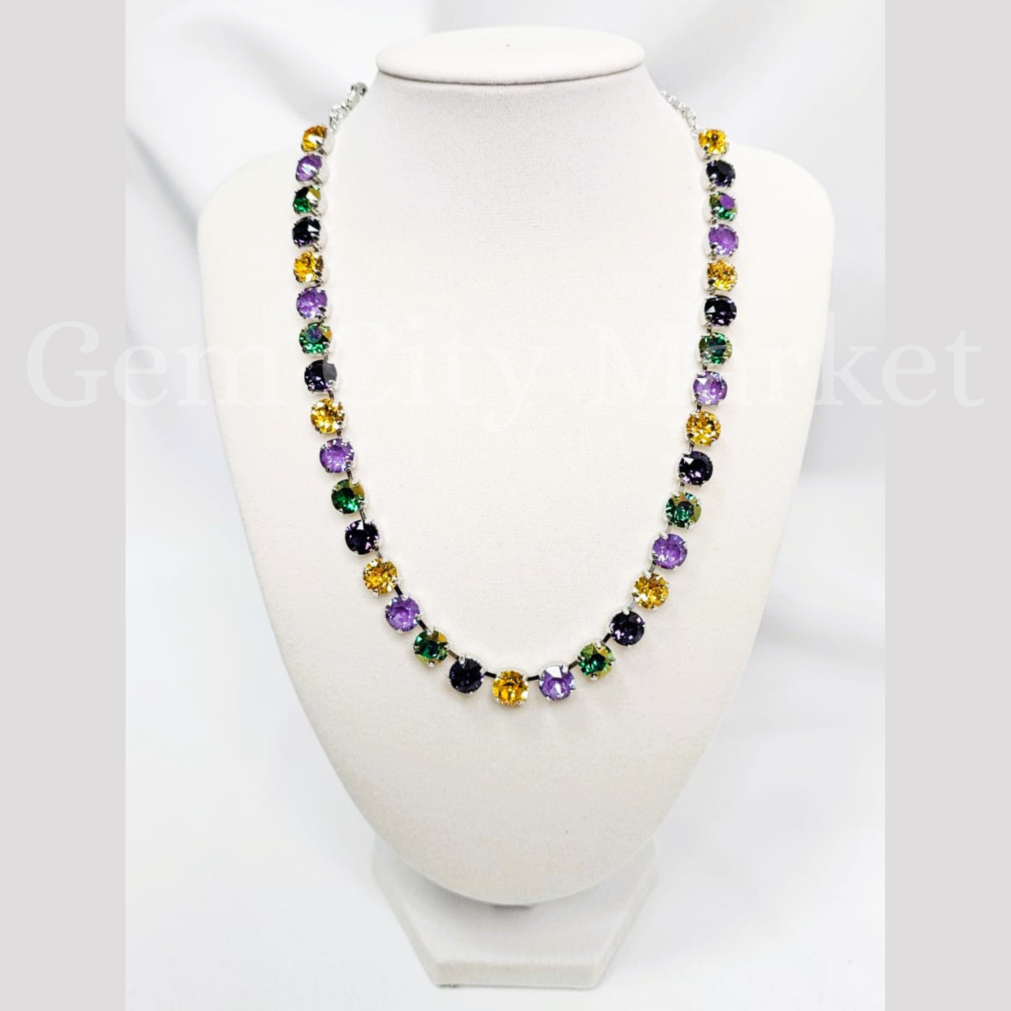Crystal Necklace - Mardi Gras N025