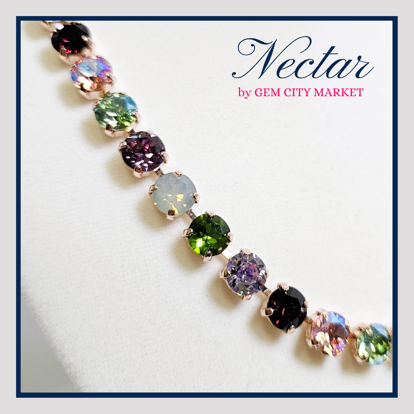 Crystal Necklace - Garden Party N027