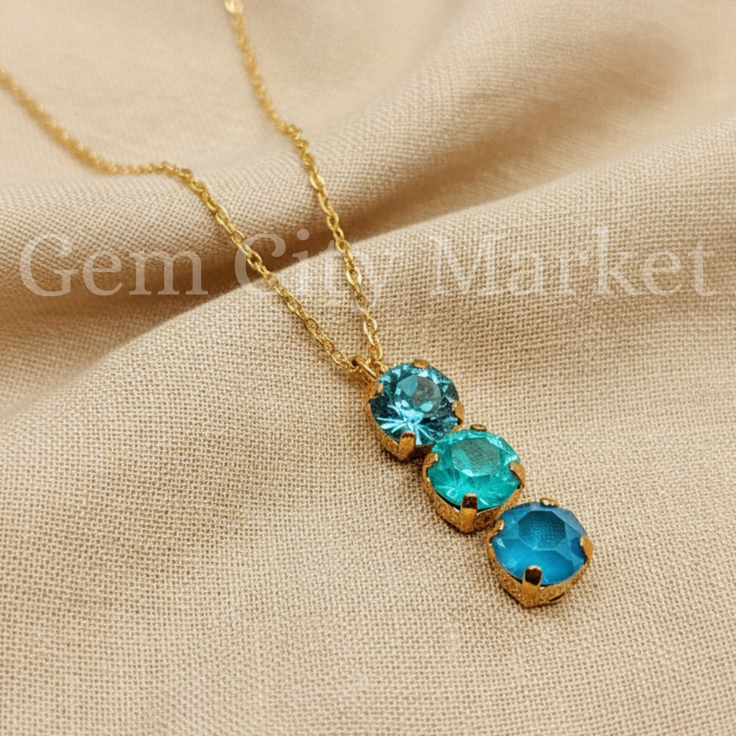 Crystal Set - Turquoise Trio Set N030