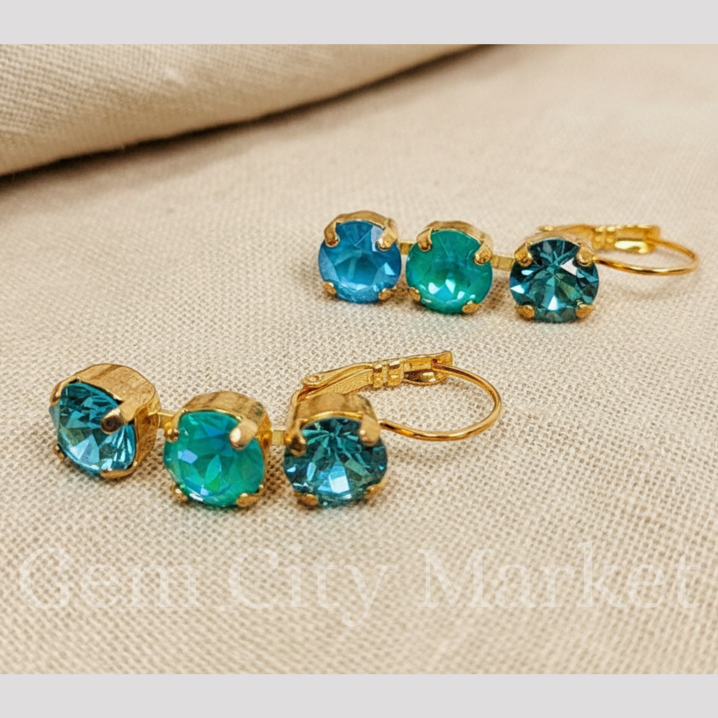 Crystal Set - Turquoise Trio Set N030