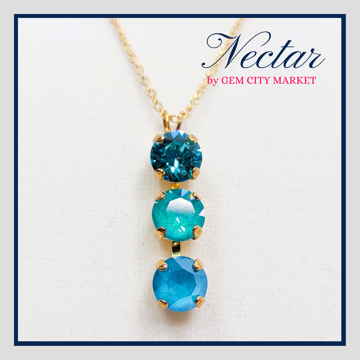 Crystal Set - Turquoise Trio Set N030