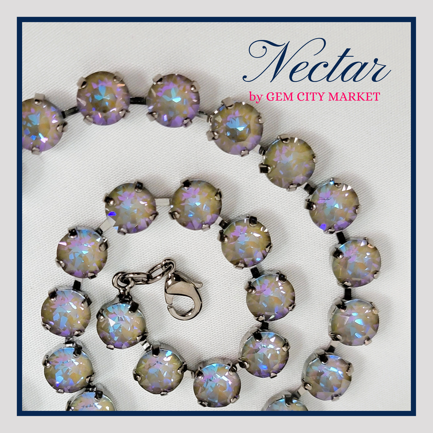 Crystal Necklace - Stealth N032
