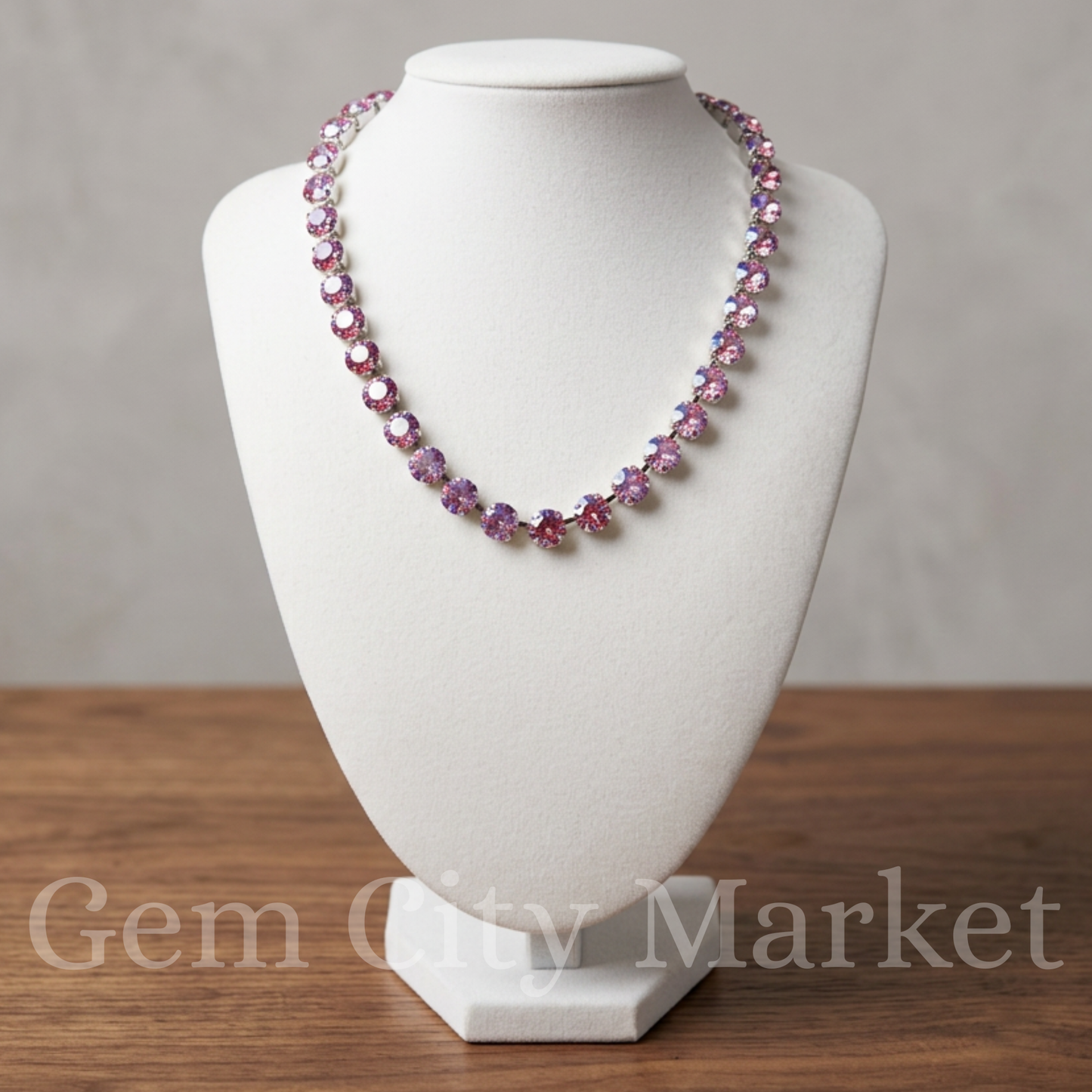 Crystal Necklace - Rose Moonlight N045