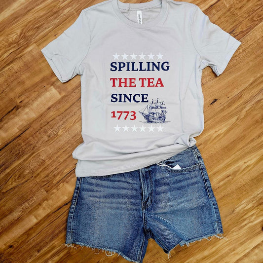 T-Shirt Spilling The Tea