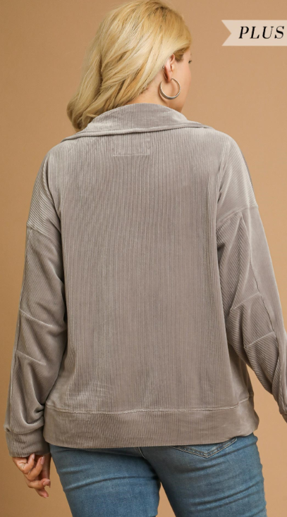 Soft Thermal Collared Top