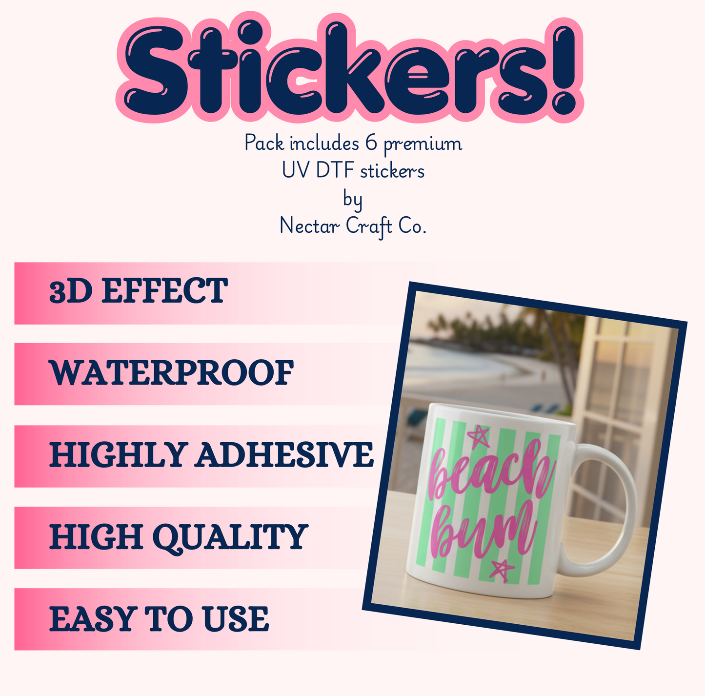 Sticker Pack - Beach Lovers