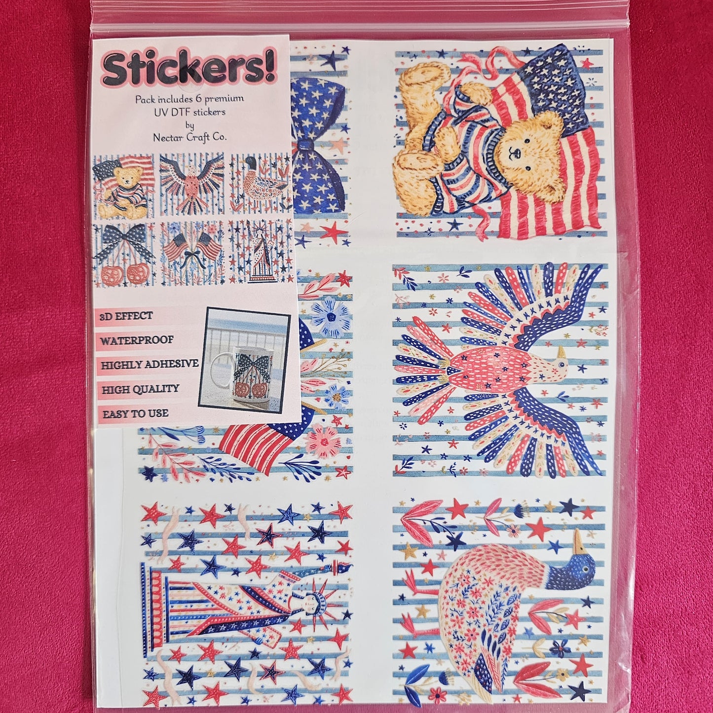 Sticker Pack - Patriotic