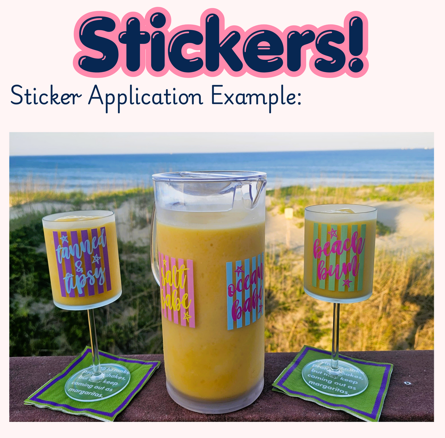 Sticker Pack - Beach Lovers