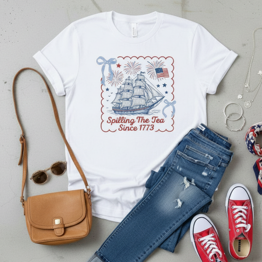 Spilling the Tea T-shirt
