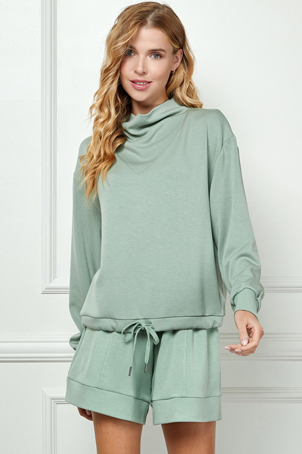 Long Sleeve Soft Lounge Top