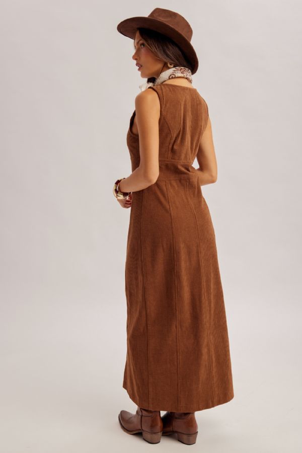 Corduroy Maxi Dress