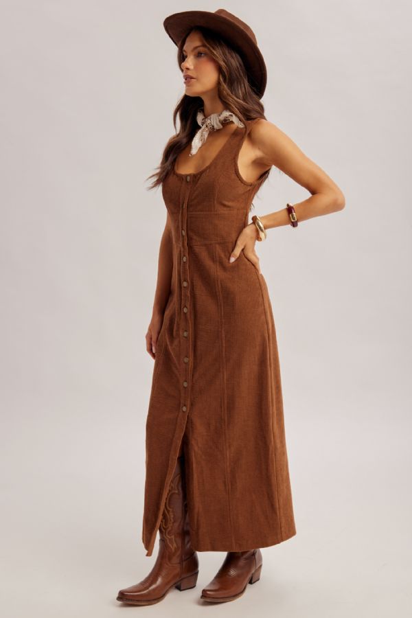 Corduroy Maxi Dress
