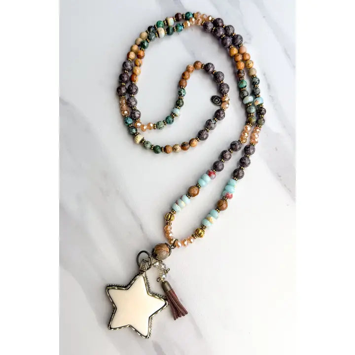 Star Chaser Necklace- Multi