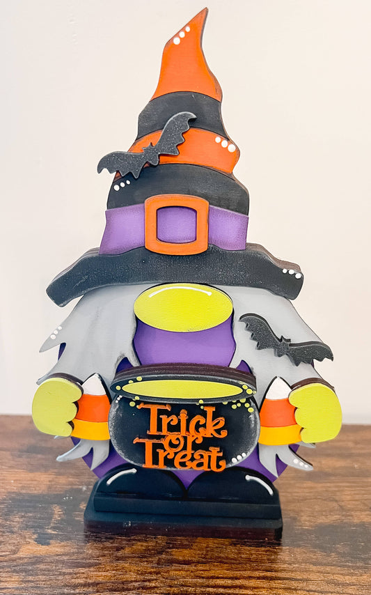 Witch Gnome | Halloween Decor | Spooky Gnome | Trick or Trea