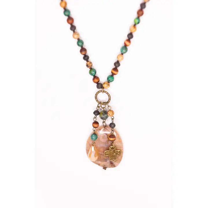 Gizelle Necklace in Autumn