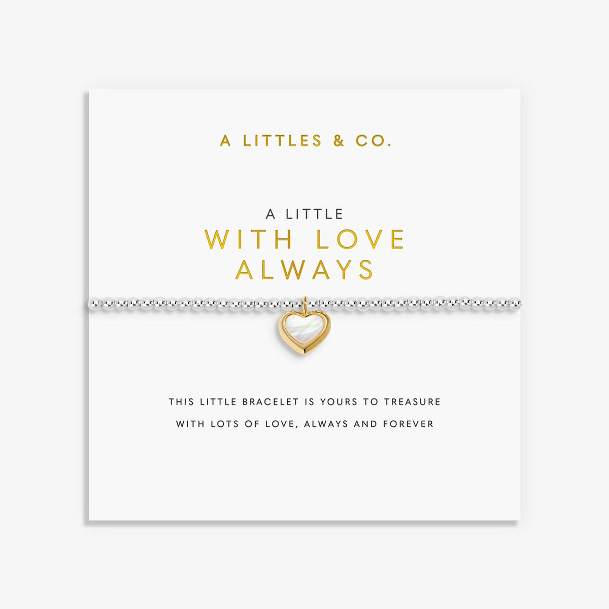 A Little 'With Love Always' Bracelet
