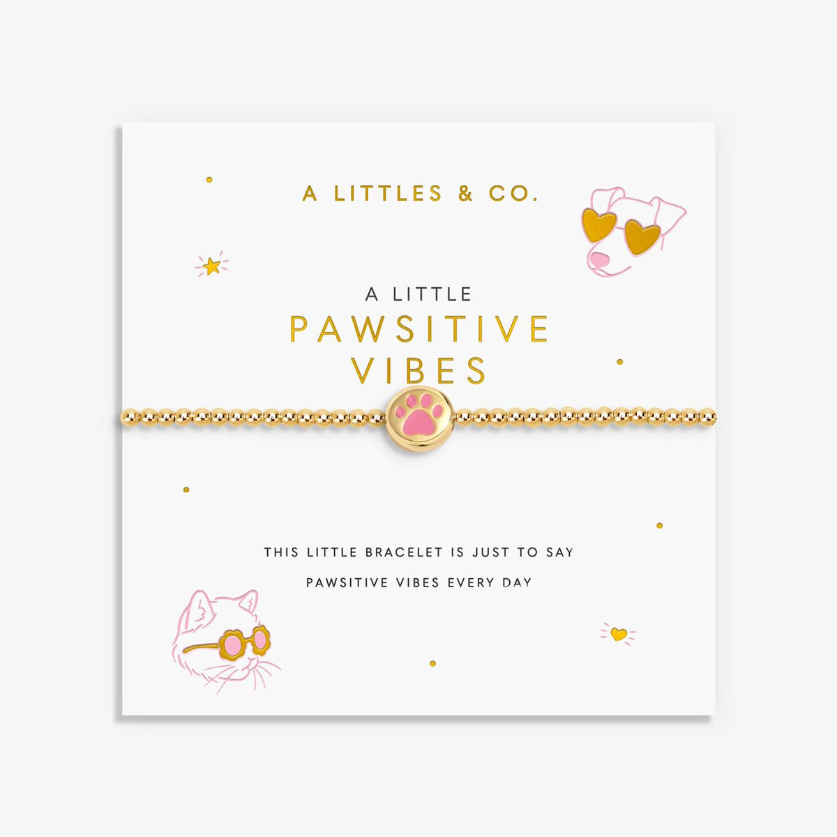 'Pawsitive Vibes' Bracelet