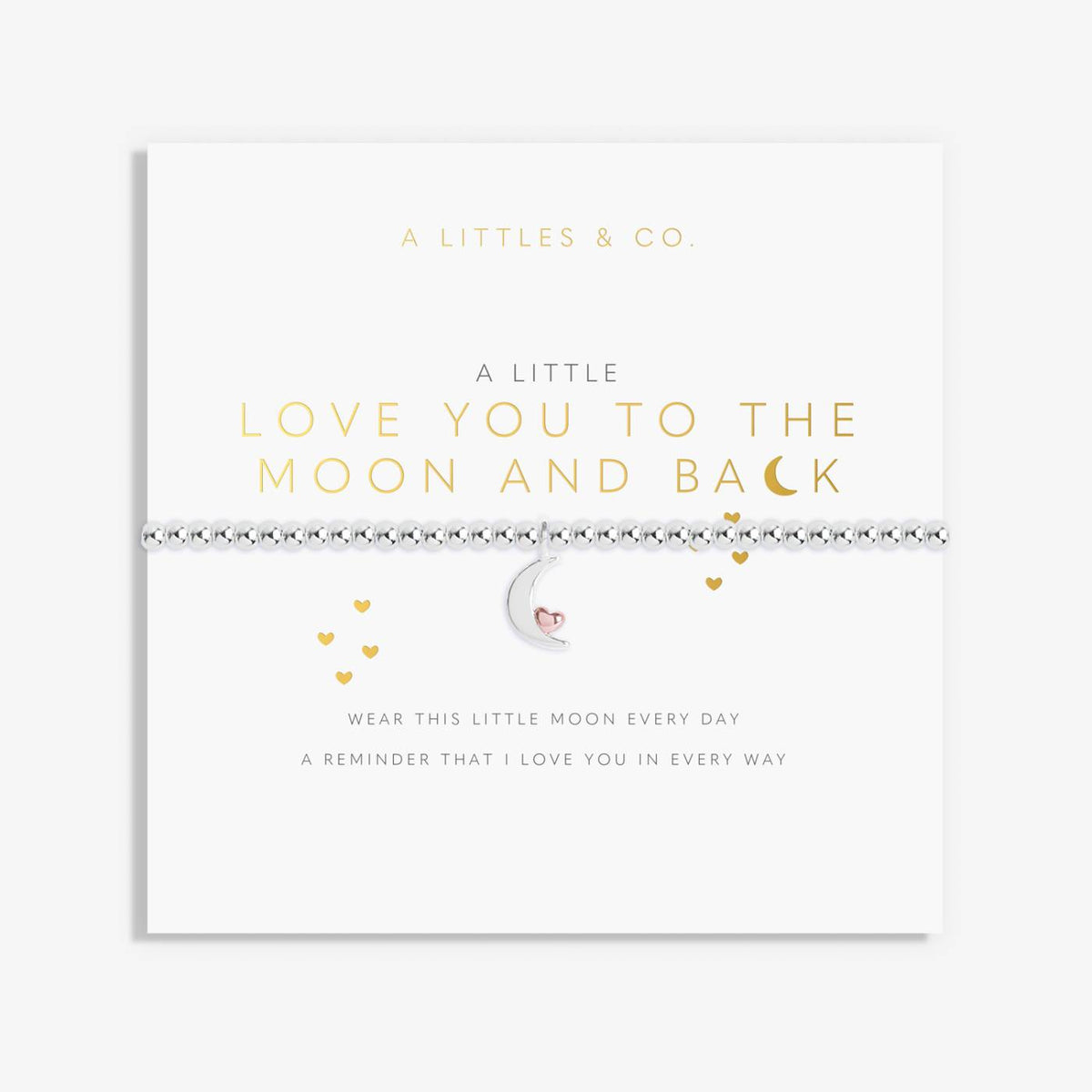 A Little 'Love You To The Moon & Back' Bracelet