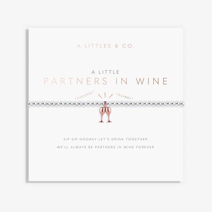 A Little 'Partners in Wine' Bracelet