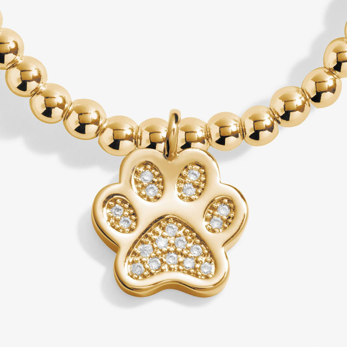 A Little 'Love Has Four Paws' Bracelet in Gold-Tone